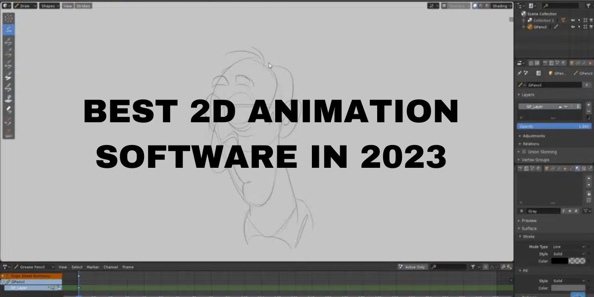 Best 2D Animation Software in 2023