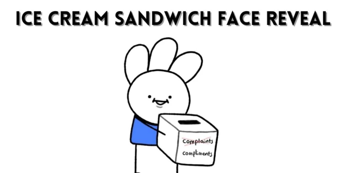 Ice Cream Sandwich Face Reveal